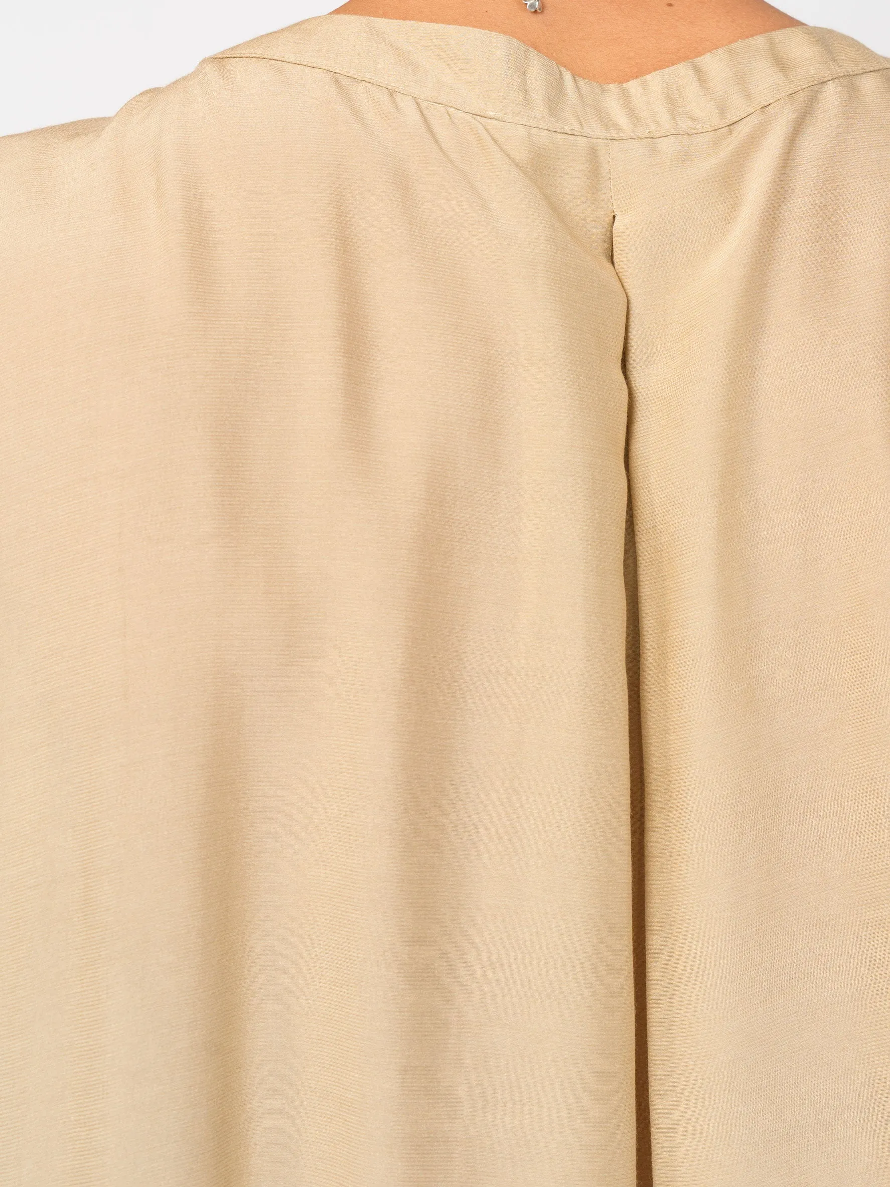Silk-Blend Overshirt