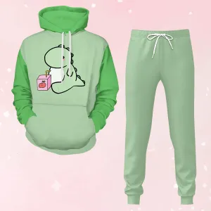 Sippin Saurus Plushie Unisex Cuddle Fit