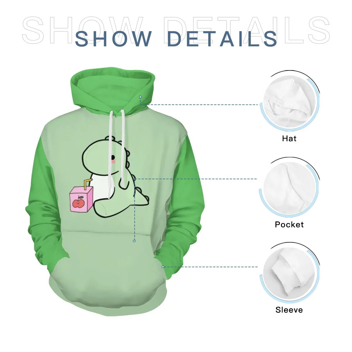 Sippin Saurus Plushie Unisex Cuddle Fit