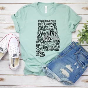 Smith Lake Colored Tee