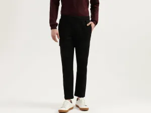 Solid Jogger Fit Cargo Pant