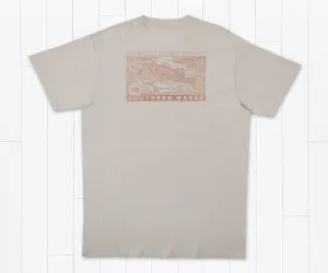 Southern Marsh Etched Bass Tee