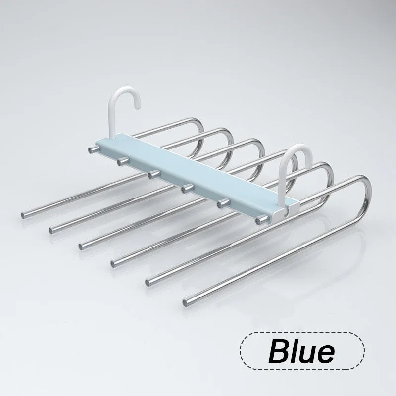 Space-Saving Multiple Trouser Hanger