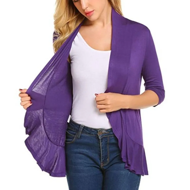 Spring Autumn Office Lady Coverup