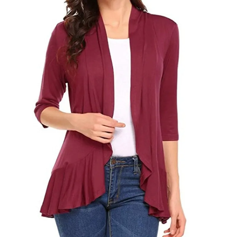 Spring Autumn Office Lady Coverup