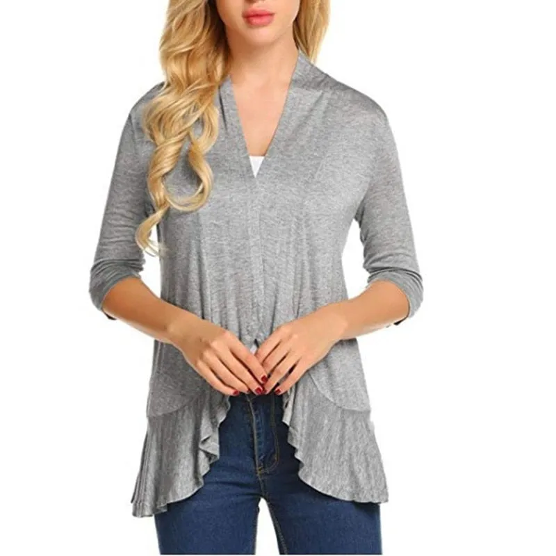 Spring Autumn Office Lady Coverup