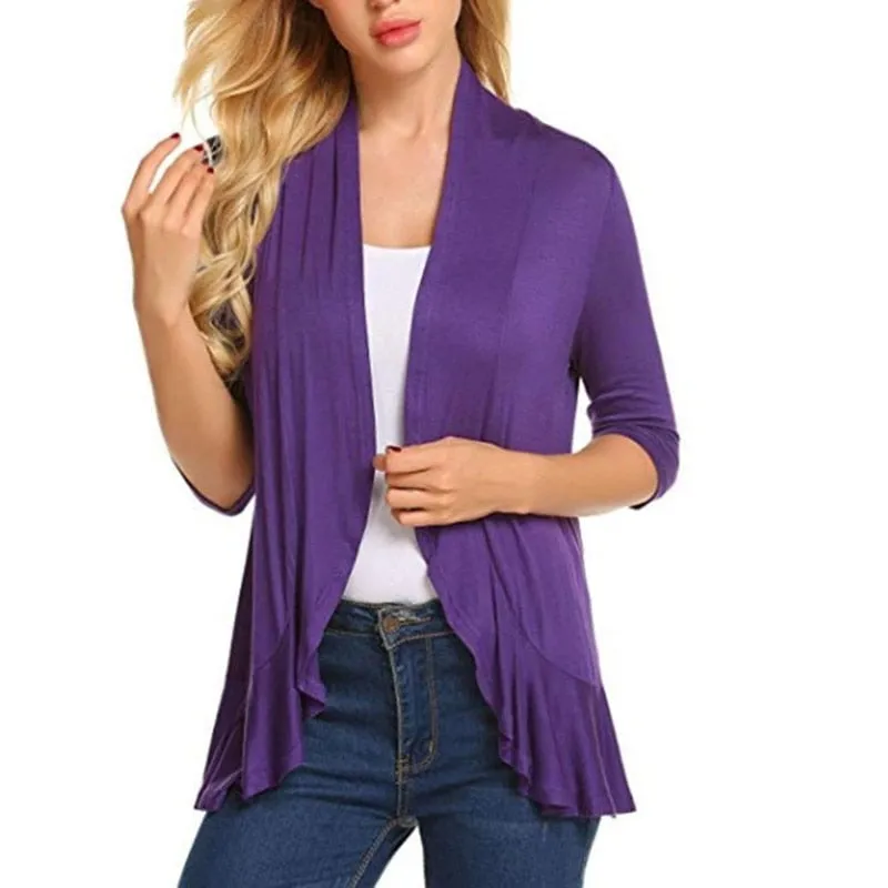 Spring Autumn Office Lady Coverup