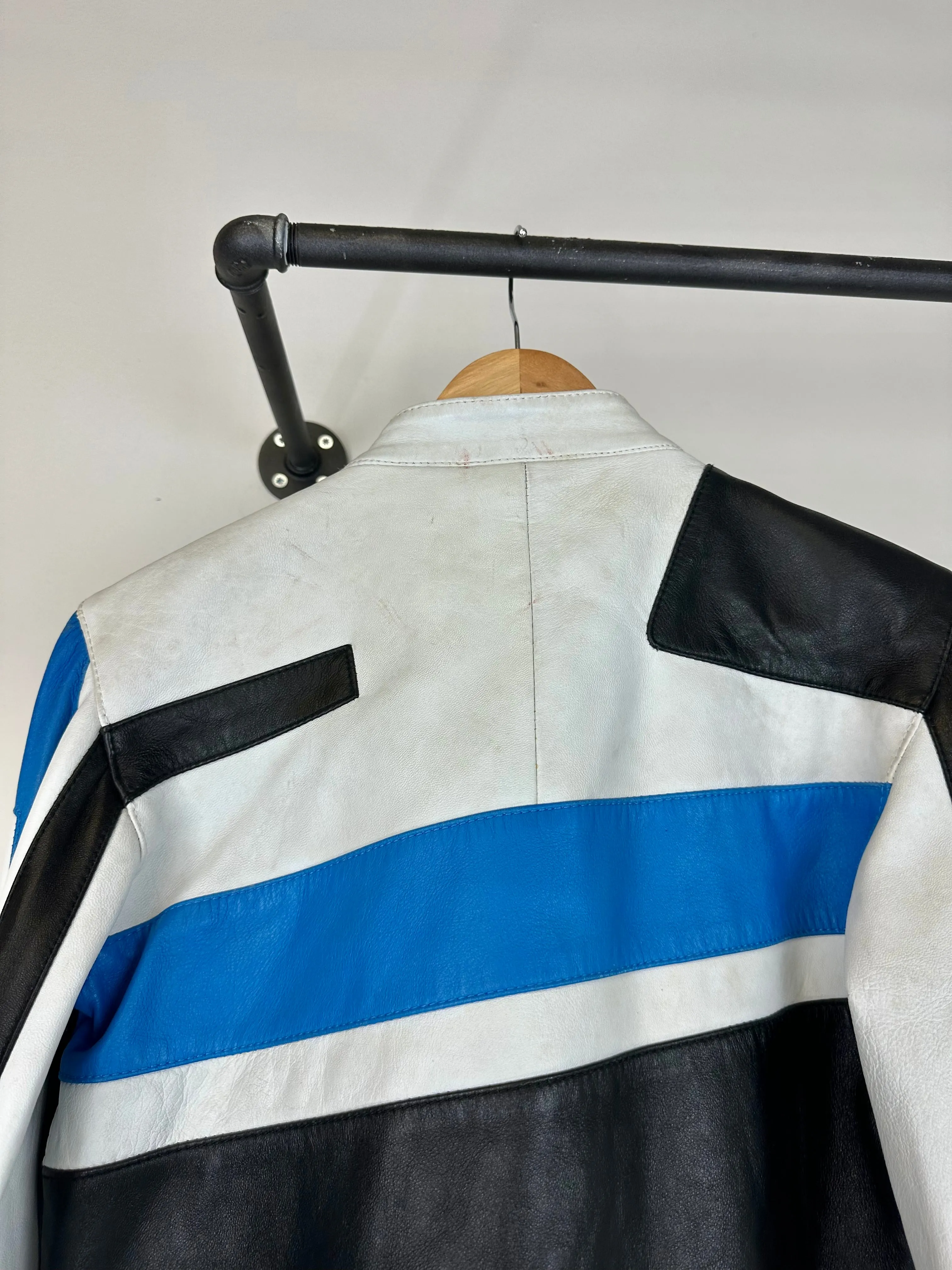 SS2001 Dolce & Gabbana biker Leather Jacket