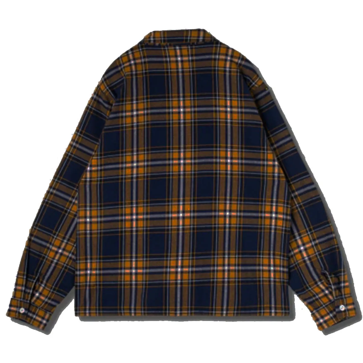 Stan Ray Zip Shirt Navy Plaid