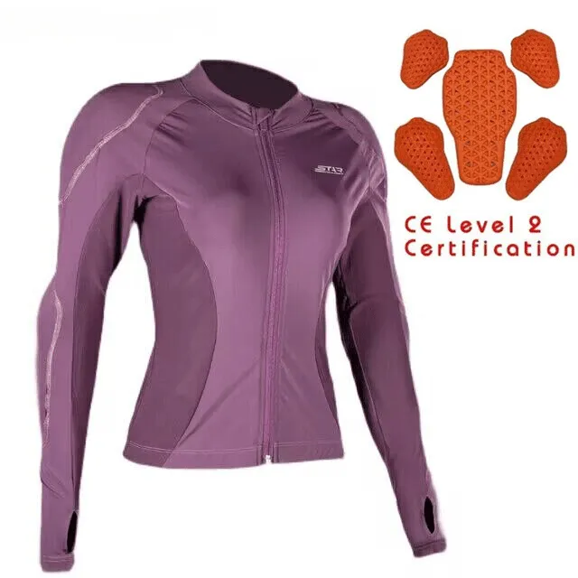 STAR FIELD KNIGHT™ Slim Fit Motorcycle Armor Jacket for women