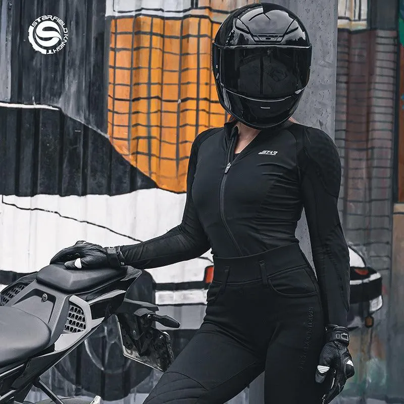 STAR FIELD KNIGHT™ Slim Fit Motorcycle Armor Jacket for women