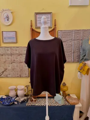 Stay Minimal Round Hem Relaxed Short Sleeve Top (Assorted Colors)