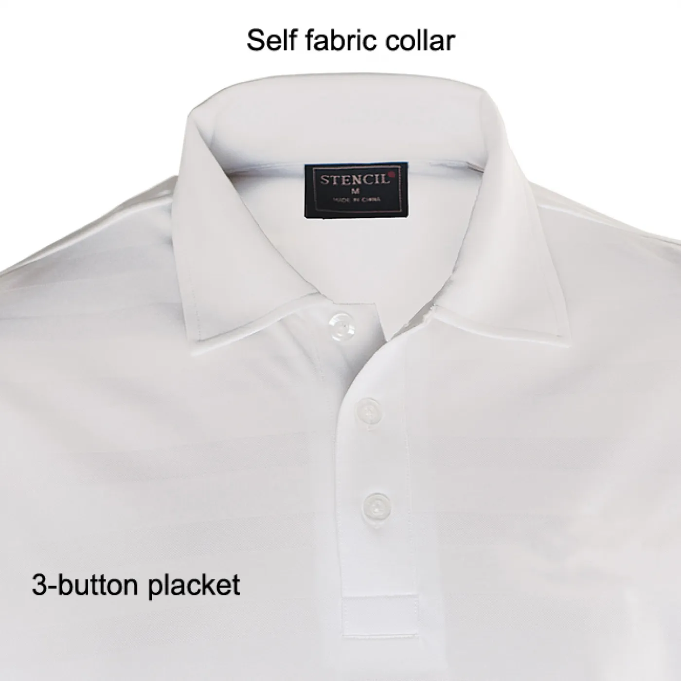 Stencil 1053 Mens Ice Cool Short Sleeve Polo