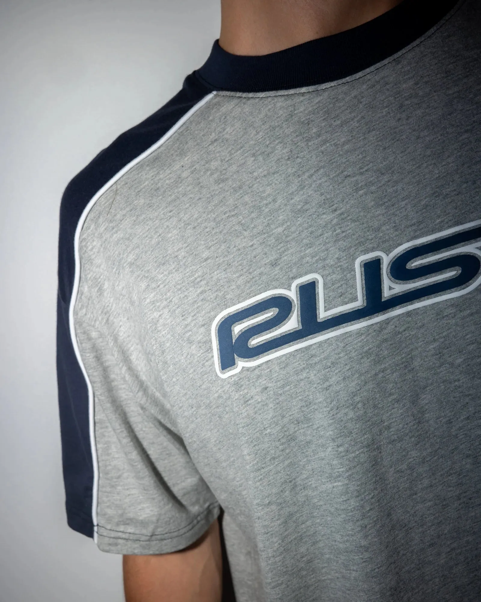 Straight Shooter SS Tee Grey Marle