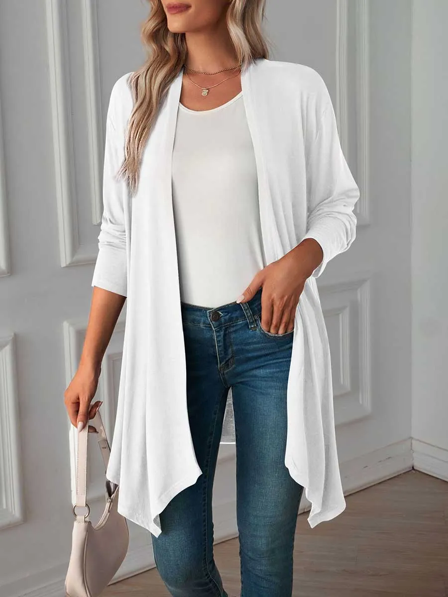 Stunncal Long Sleeve Cardigan Jacket Long Top