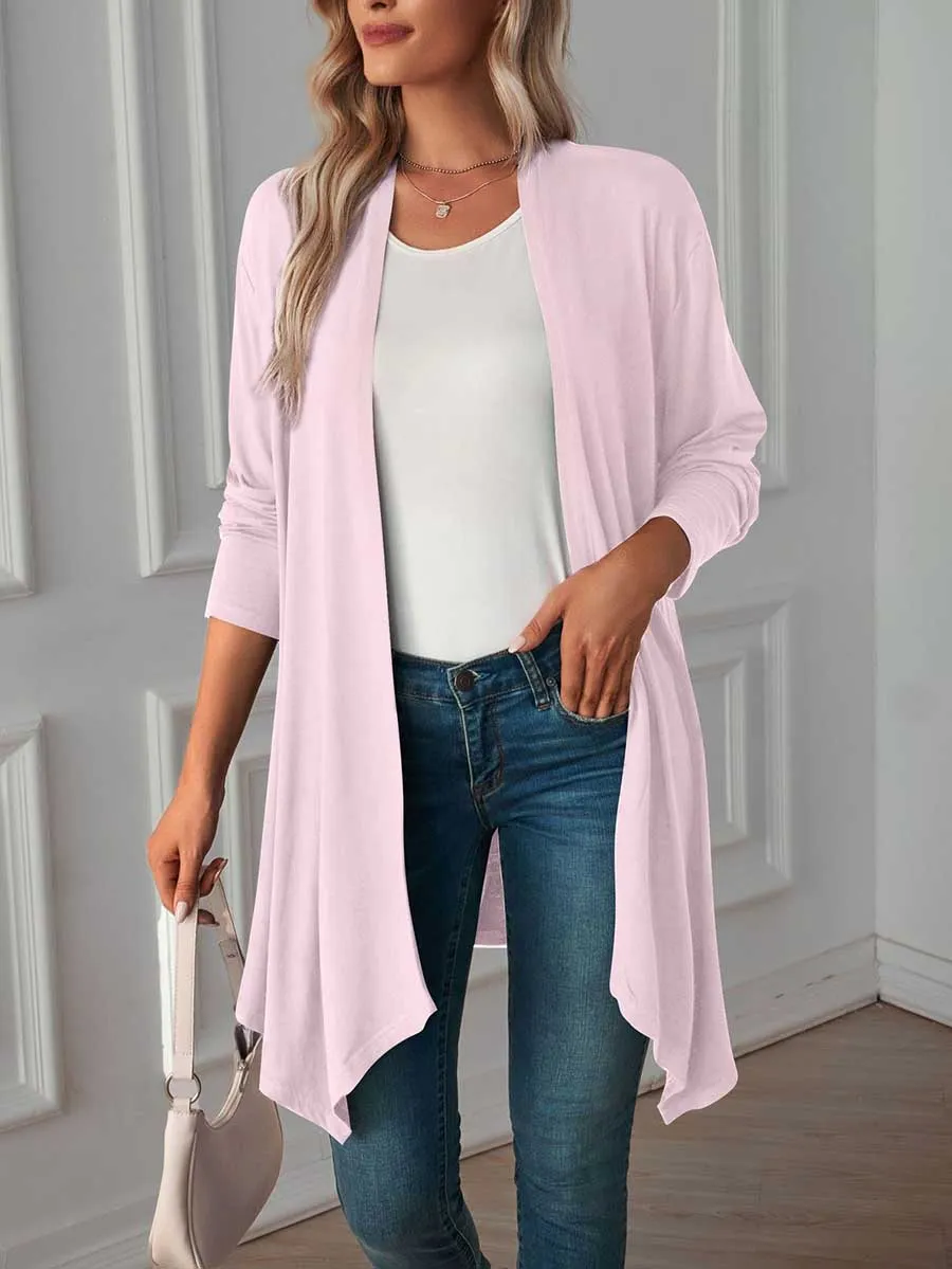Stunncal Long Sleeve Cardigan Jacket Long Top