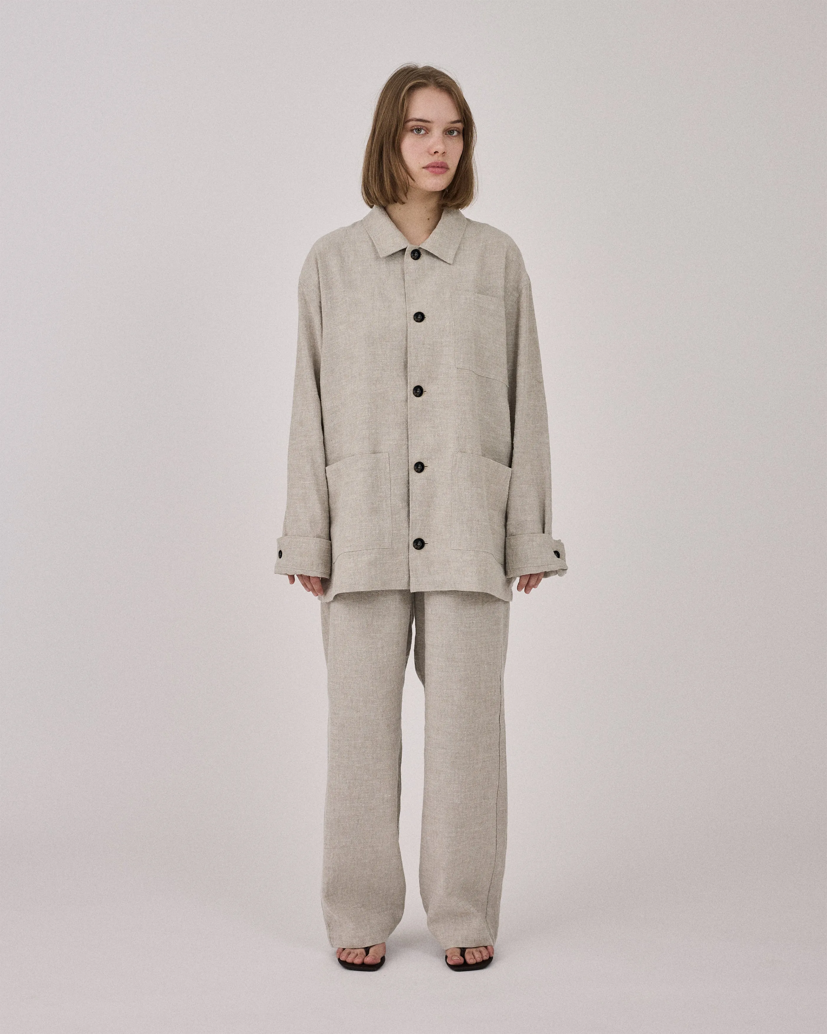 Sway Overshirt Linen/Silk