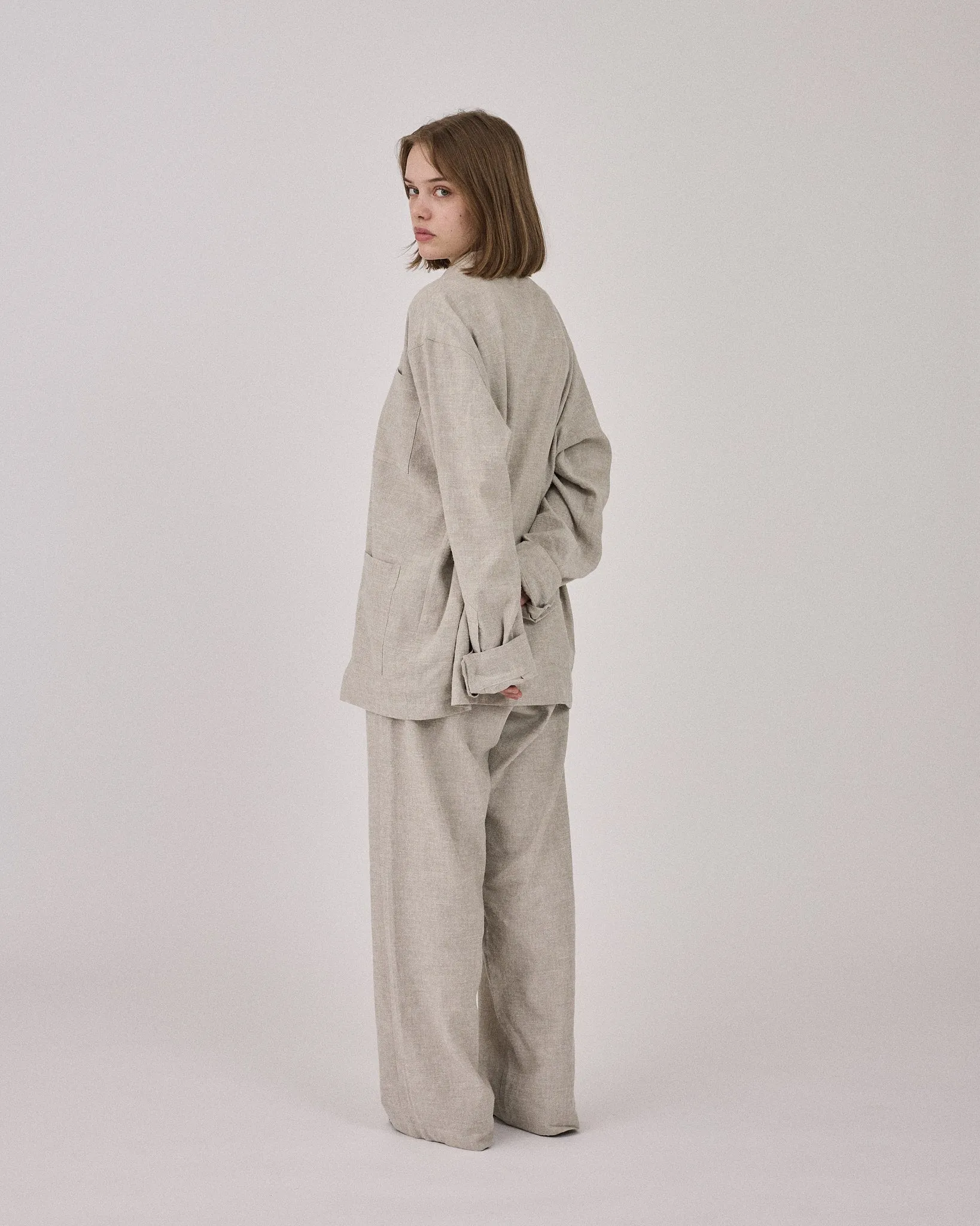 Sway Overshirt Linen/Silk
