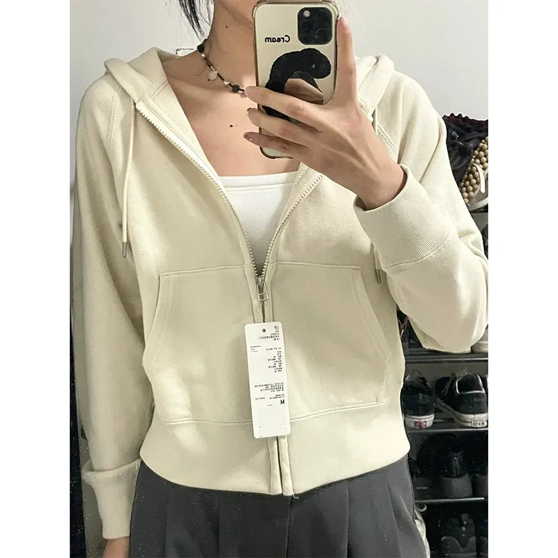 Sweatshirt Zipper Cardigan Thin Sports Casual Jacket