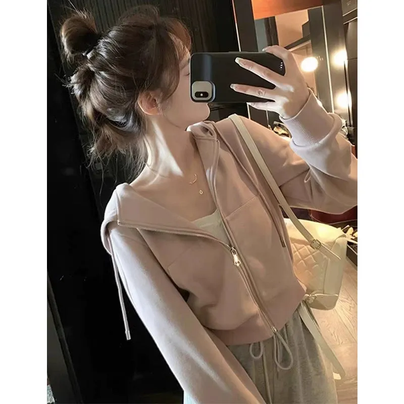 Sweatshirt Zipper Cardigan Thin Sports Casual Jacket