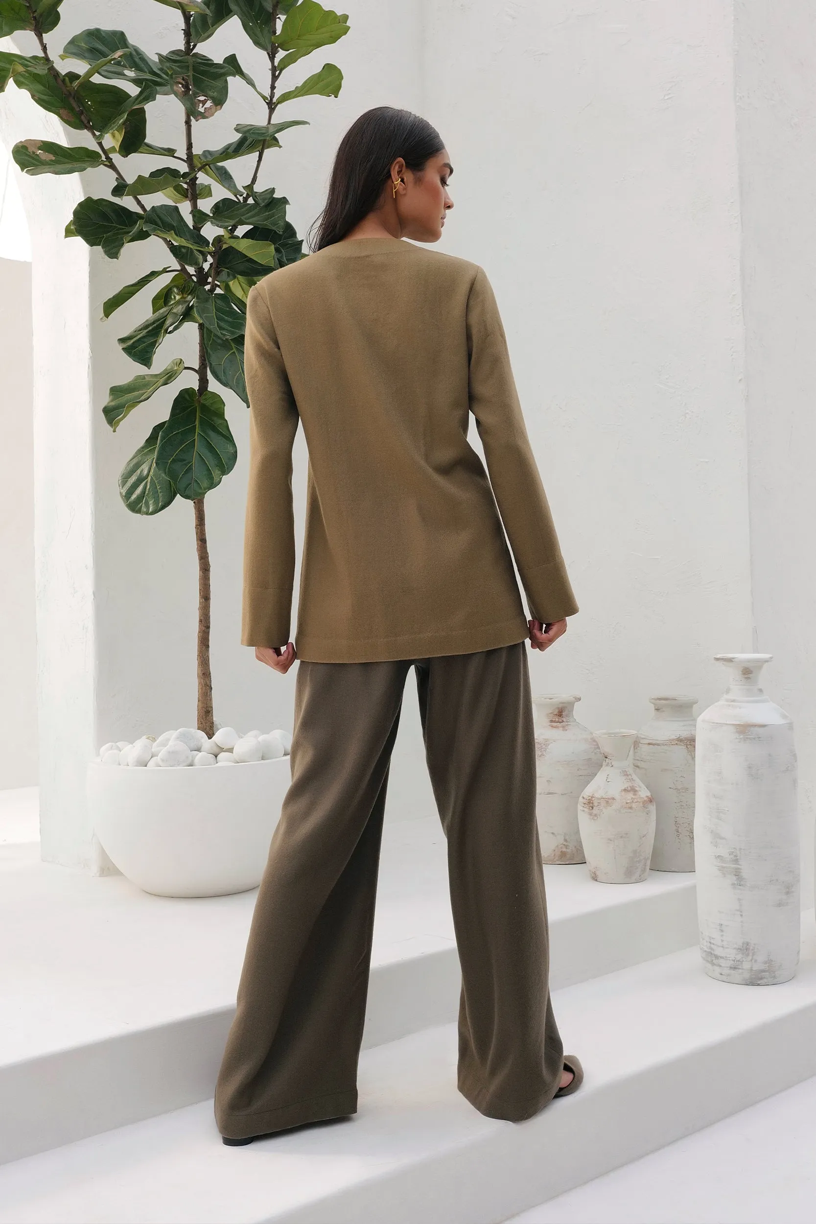 Sweden Woollen Top (Clay)