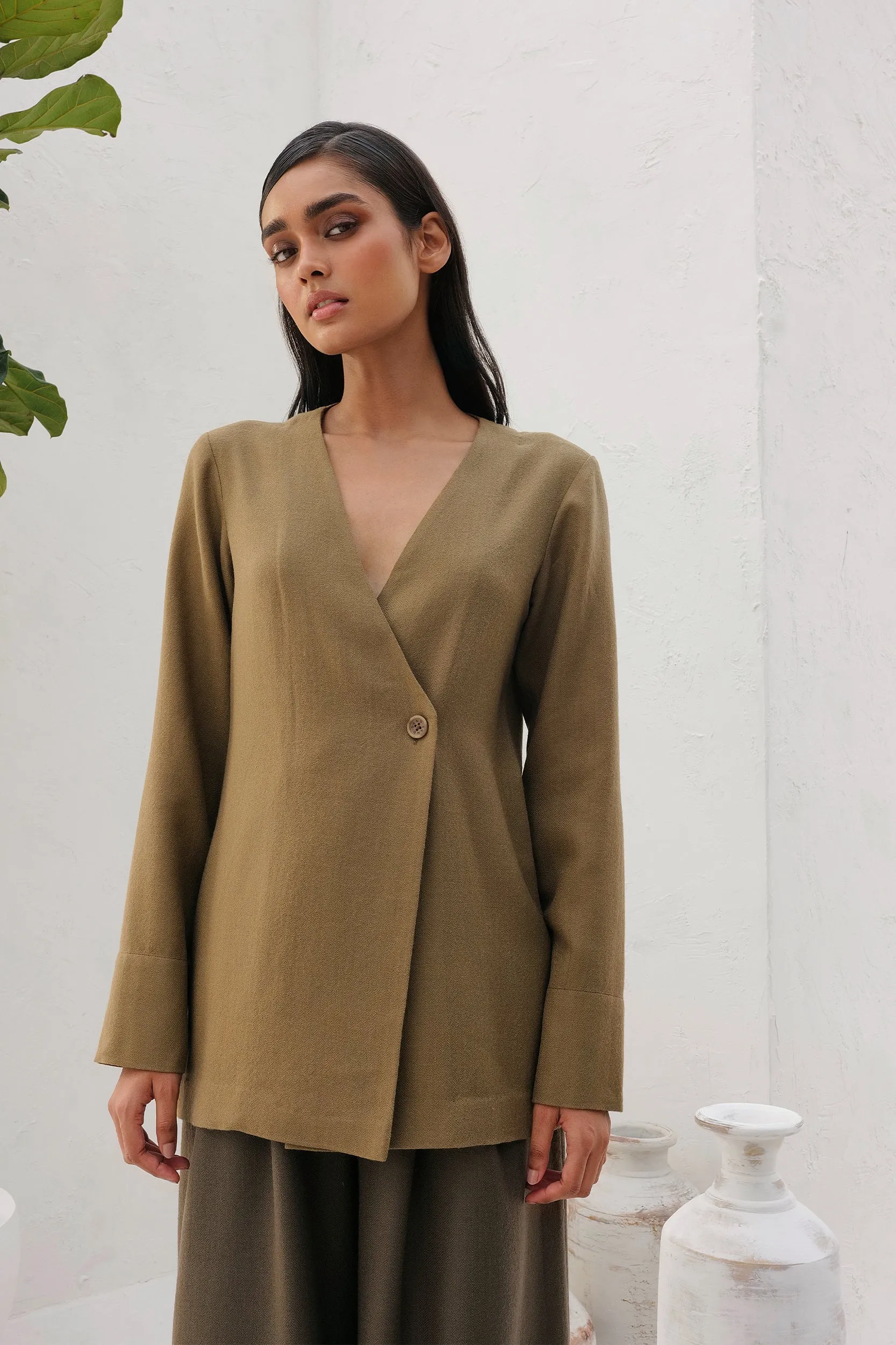 Sweden Woollen Top (Clay)