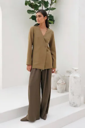 Sweden Woollen Top (Clay)