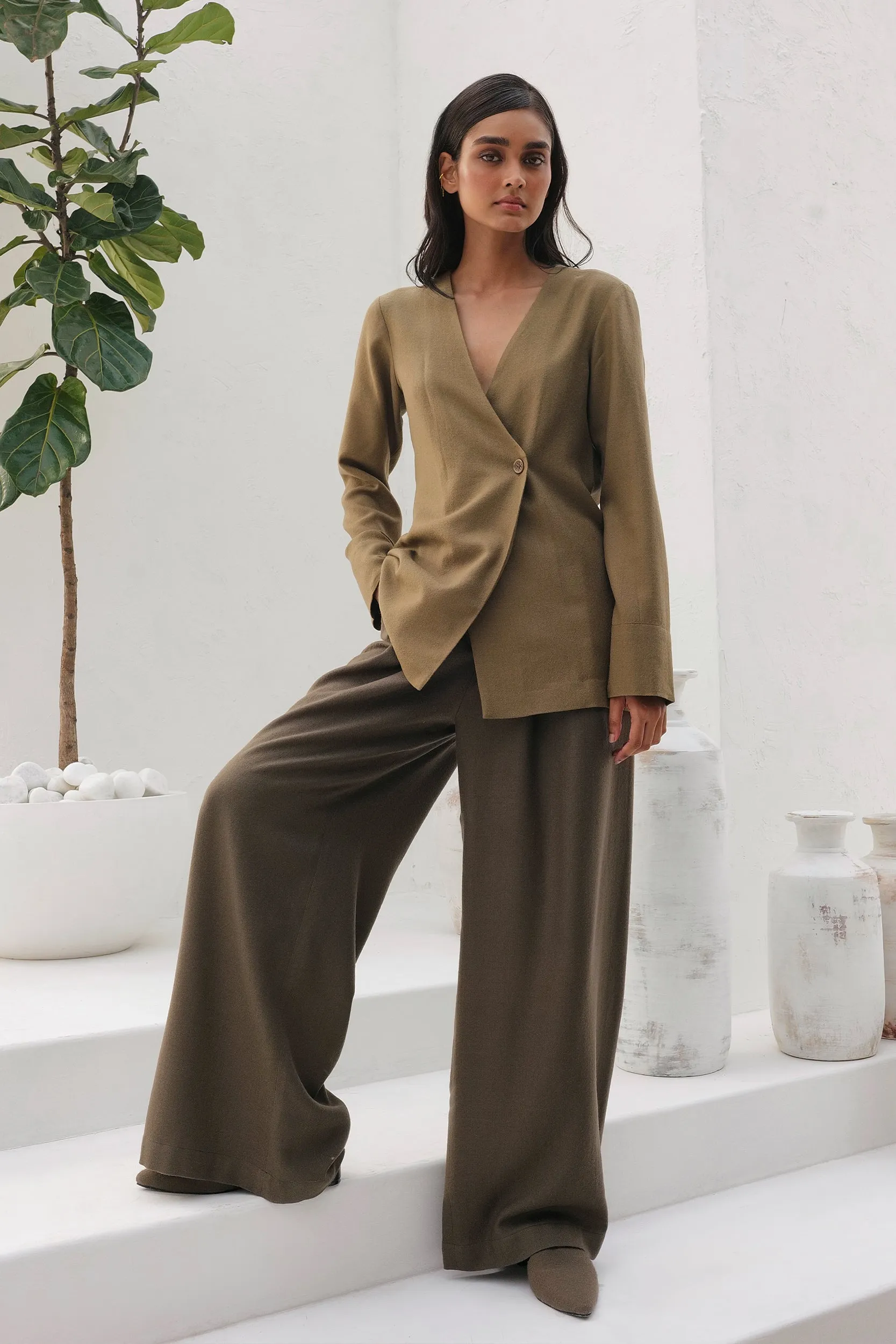 Sweden Woollen Top (Clay)