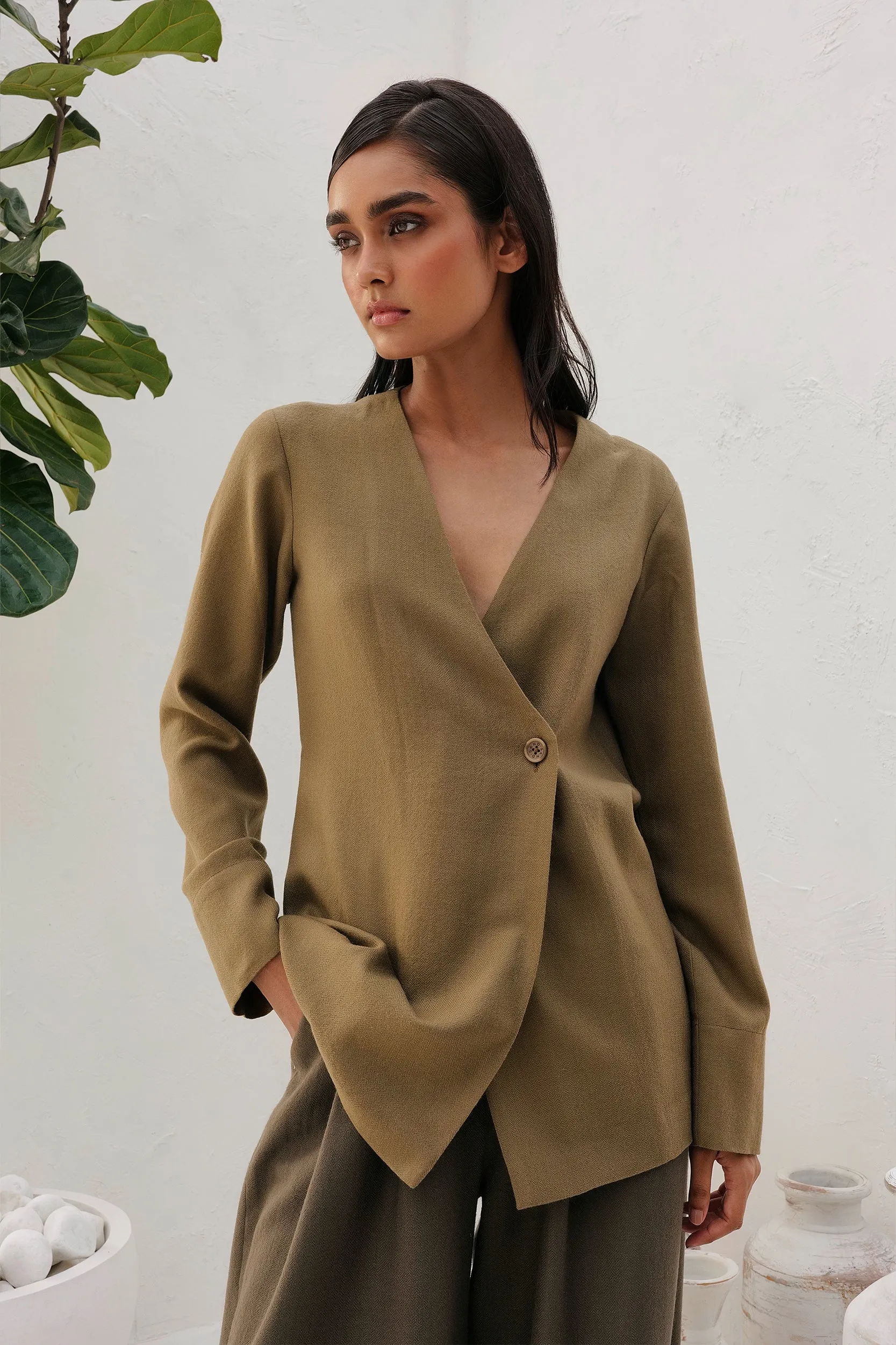 Sweden Woollen Top (Clay)