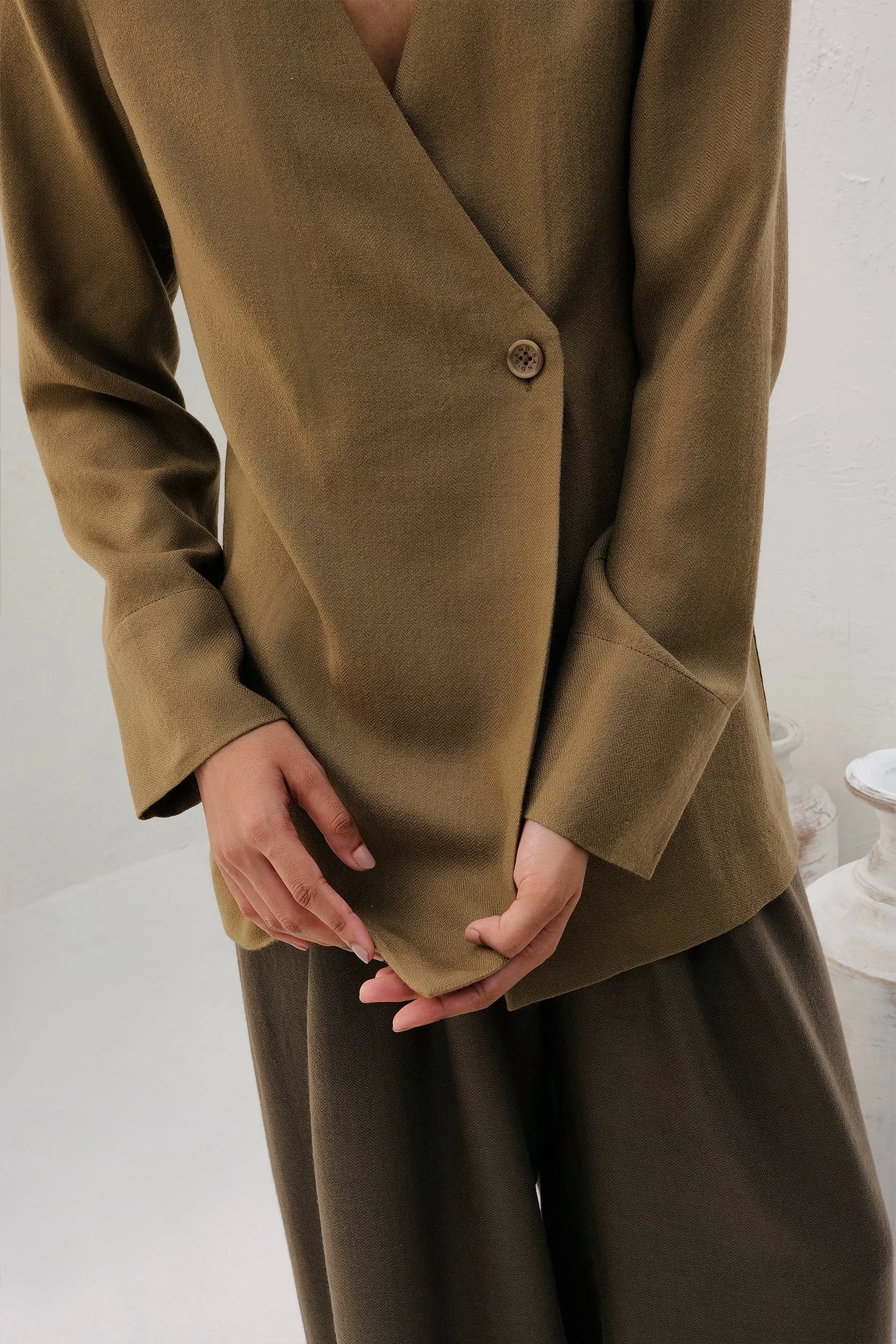 Sweden Woollen Top (Clay)
