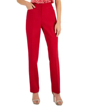 Tahari Asl Women's Mid-Rise Bell-Bottom Pants 2DM704-T2