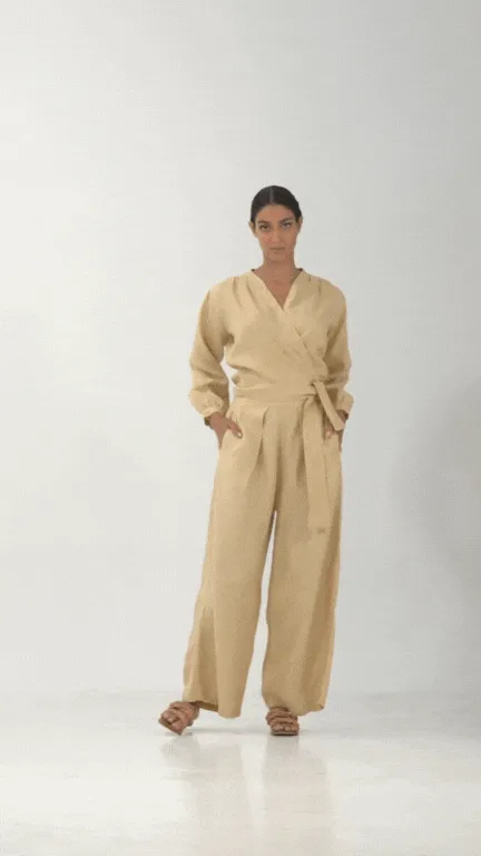 Tania Wrap Top // Kerstin Pants