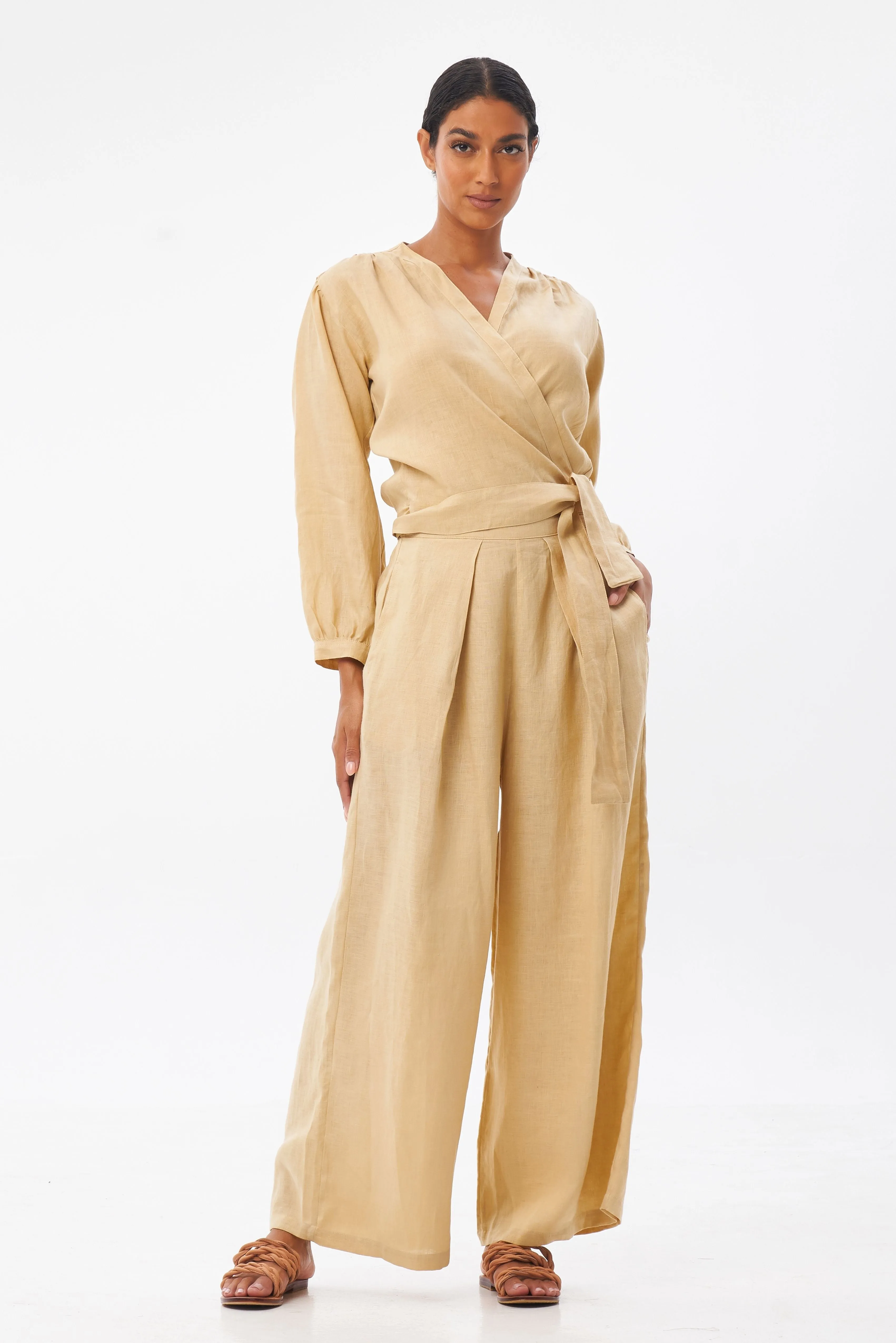 Tania Wrap Top // Kerstin Pants