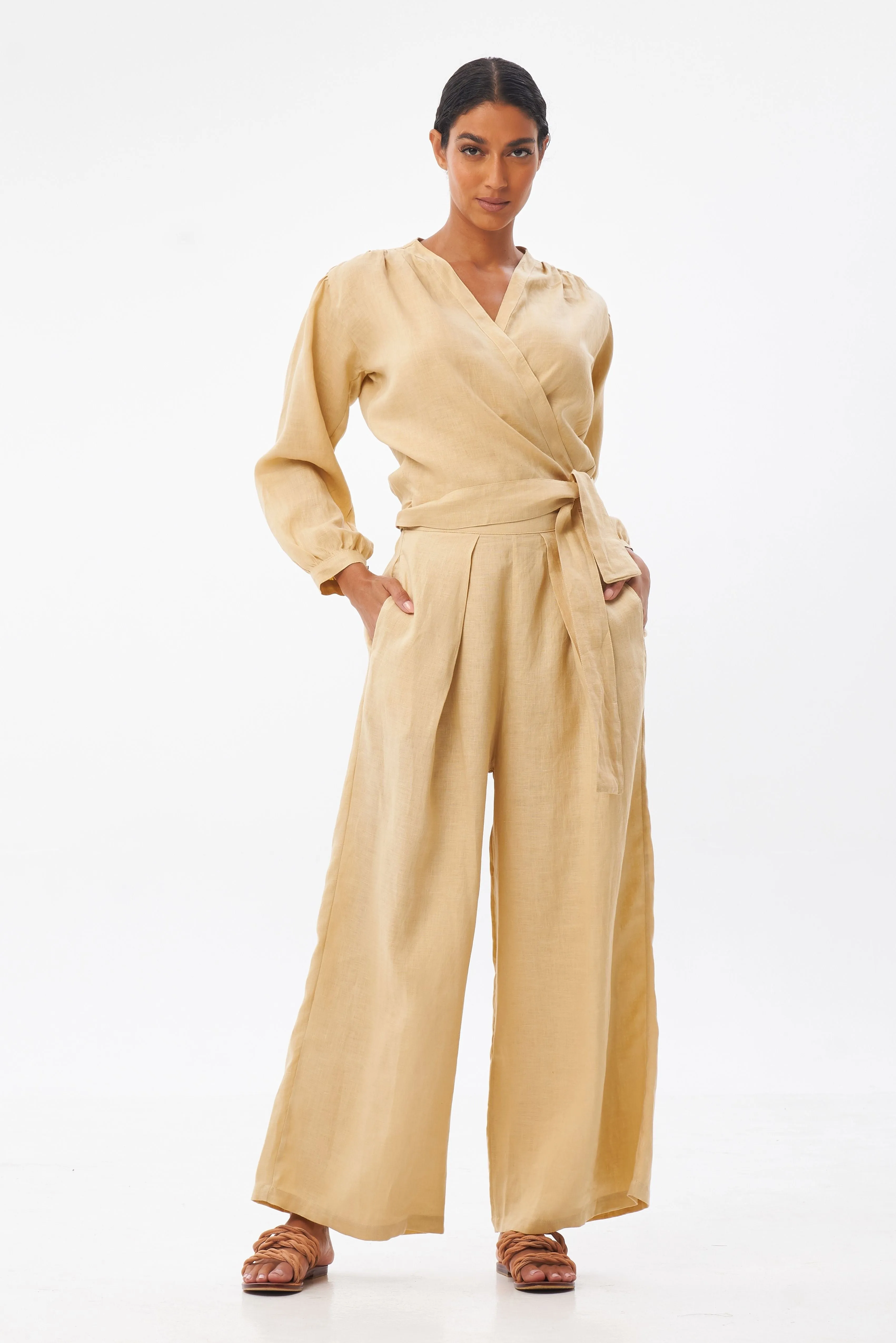 Tania Wrap Top // Kerstin Pants