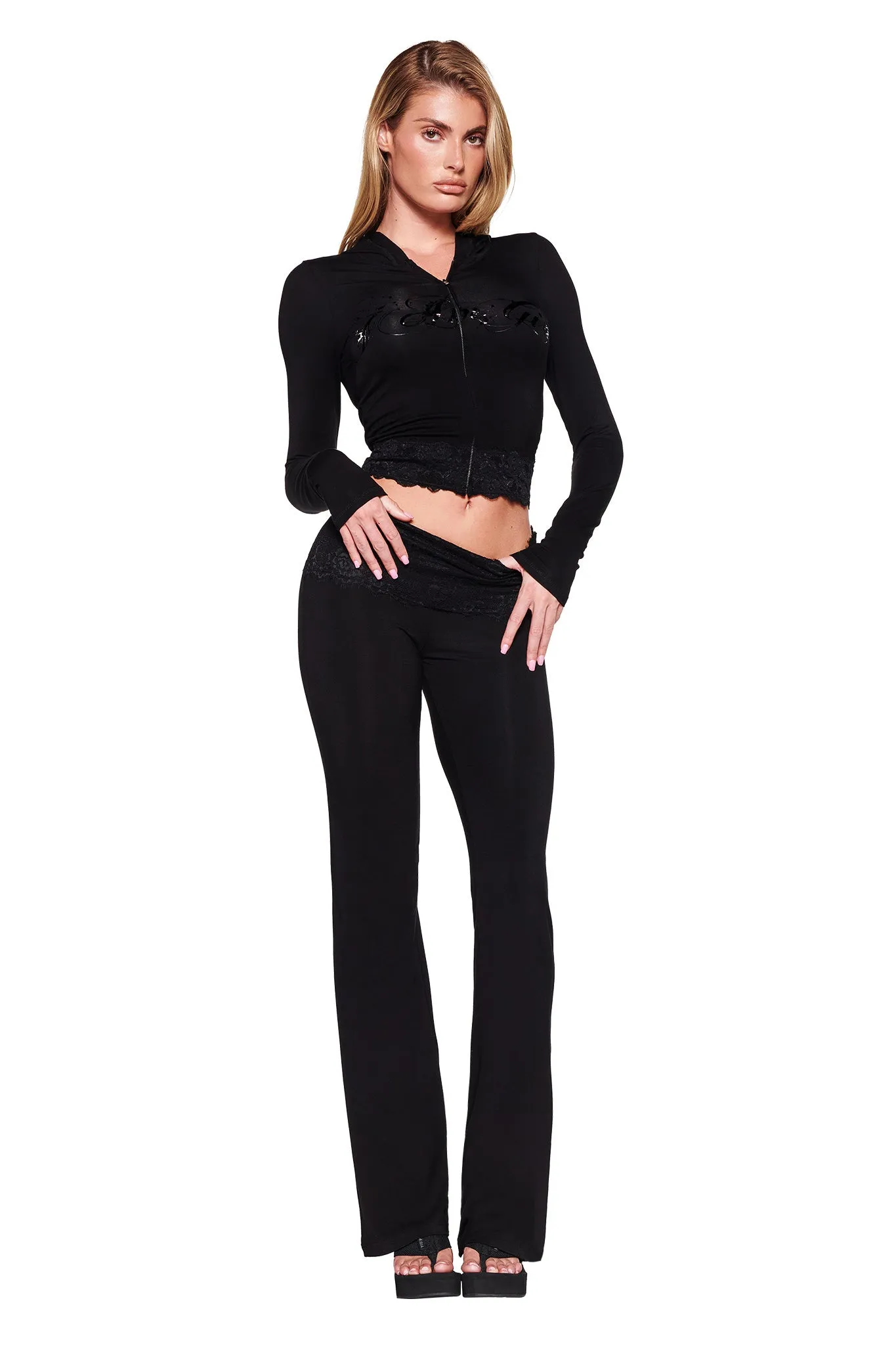 TARSHA JACKET - BLACK : TRUE BLACK