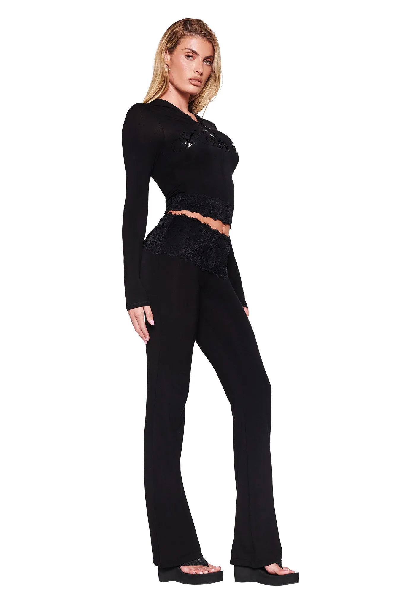 TARSHA JACKET - BLACK : TRUE BLACK