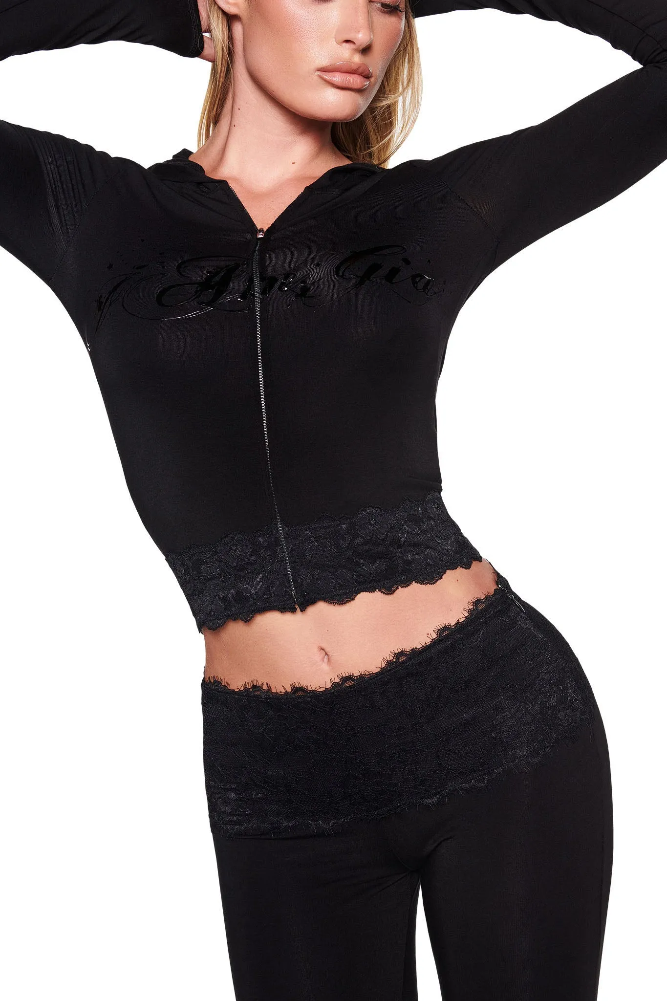 TARSHA JACKET - BLACK : TRUE BLACK