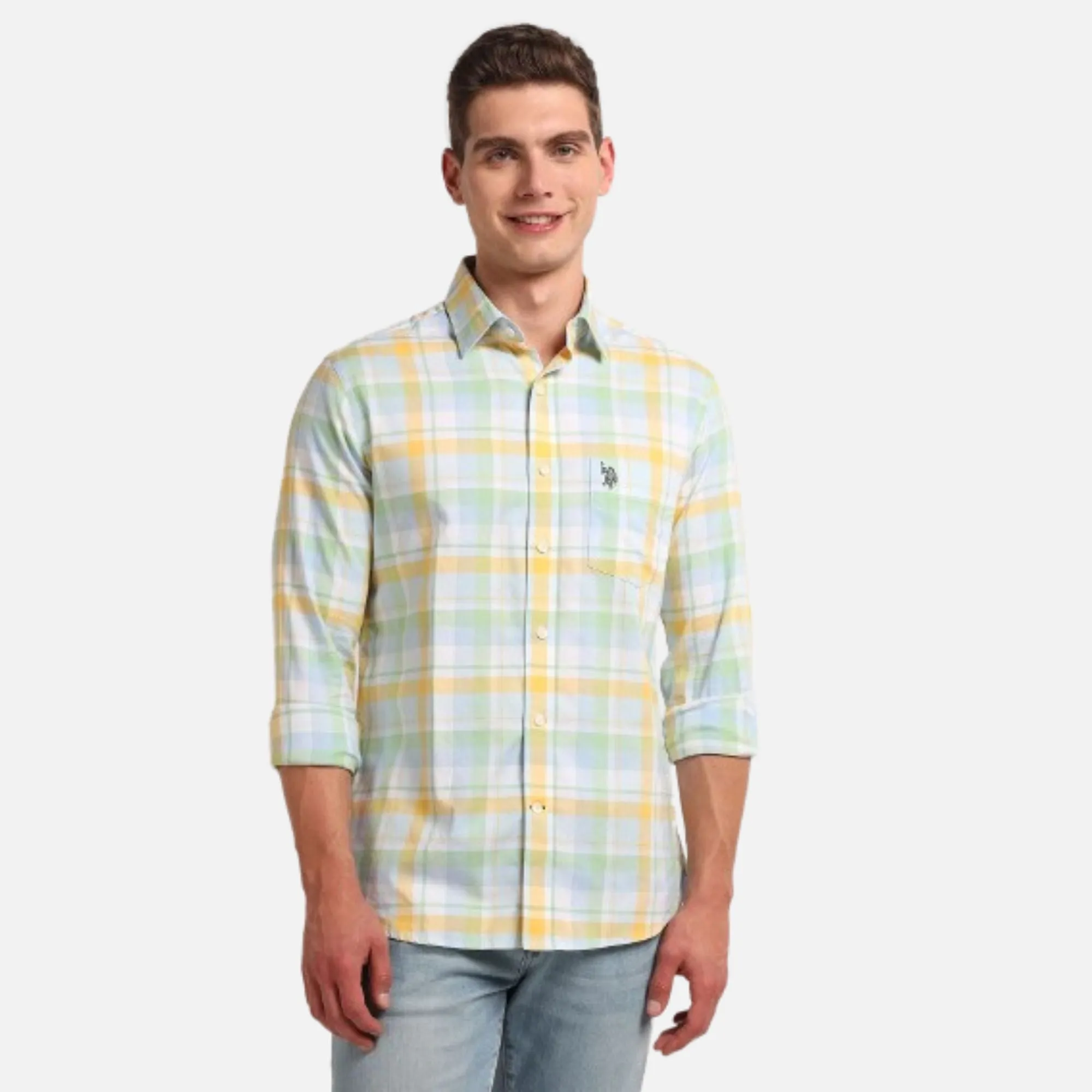 Tartan Check Twill Shirt