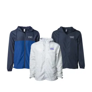 Tau Beta Sigma Windbreaker Jacket - Letters