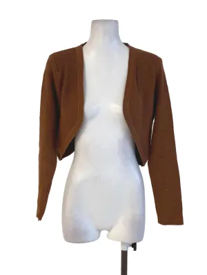 Tawny Plain Crop Cardigan