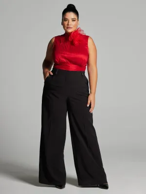 Teagan Side Stripe Wide Leg Pant