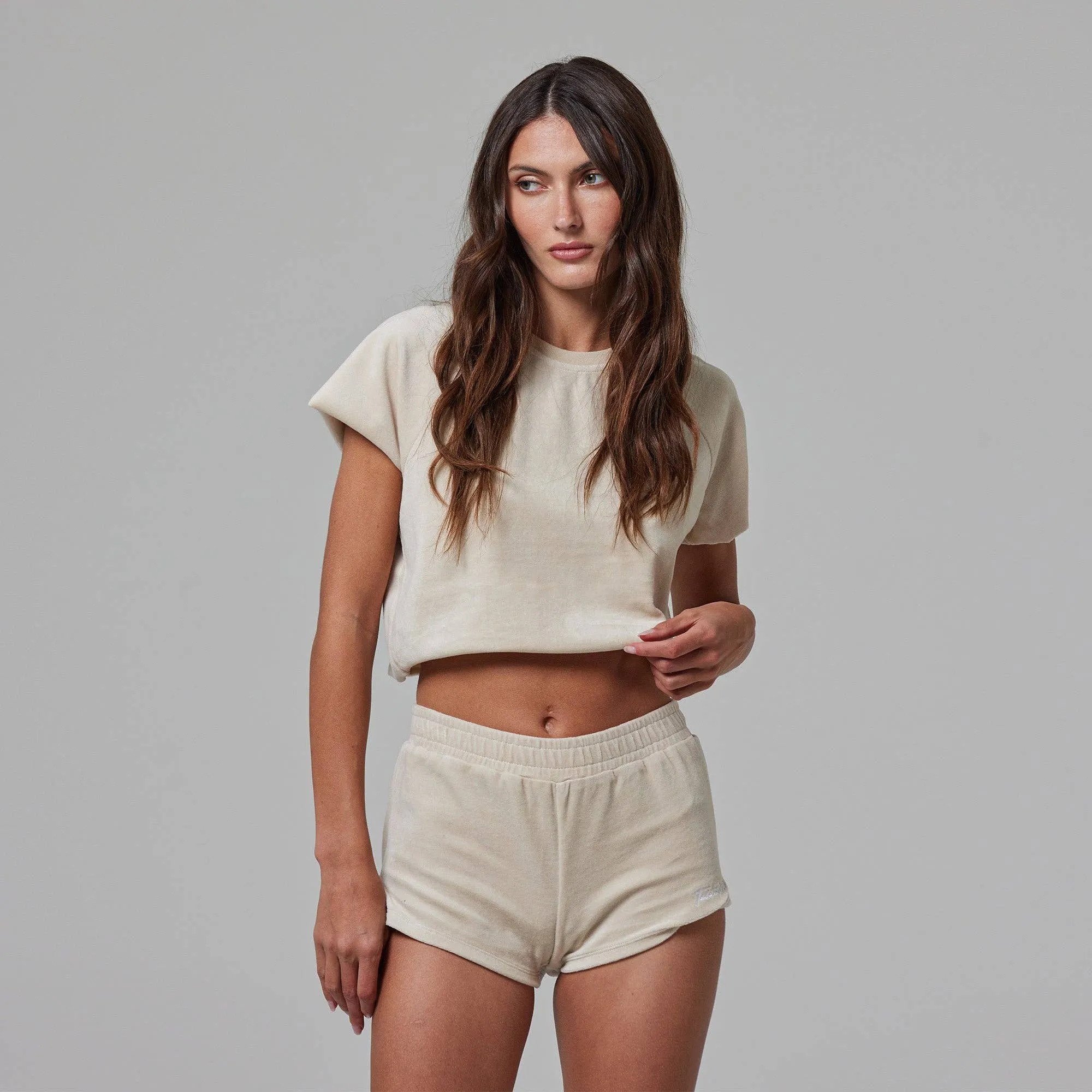 Terry Cloth Raglan Tee