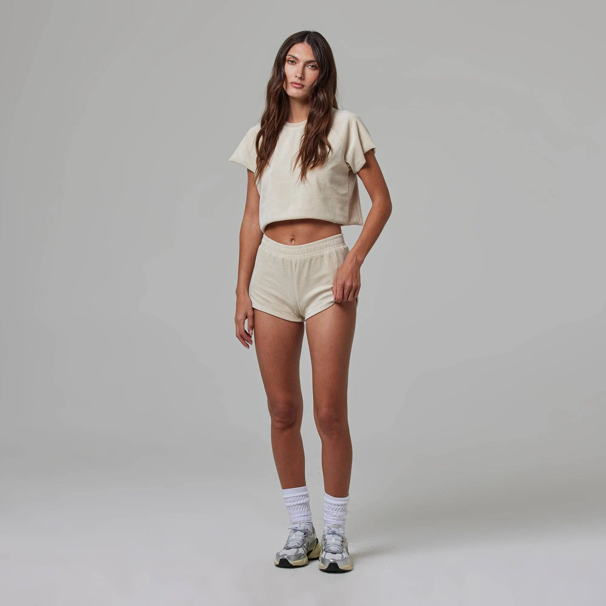 Terry Cloth Raglan Tee