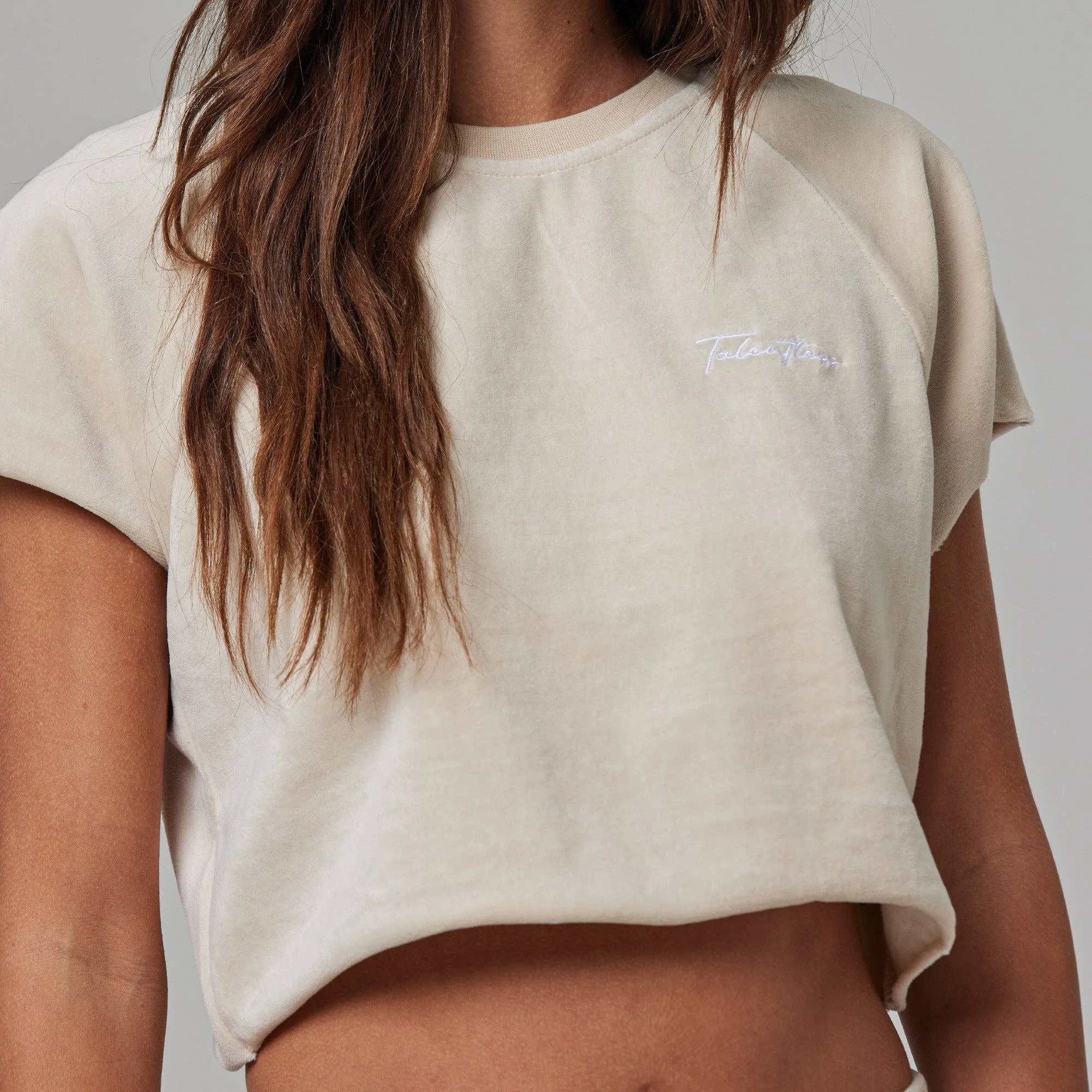 Terry Cloth Raglan Tee