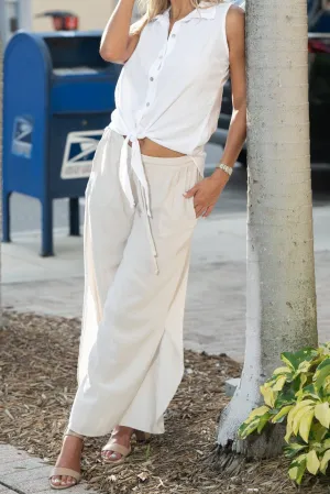 Thai Beige Pants