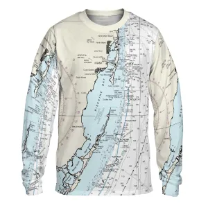 The Biscayne Bay Navigator Long Sleeve Tee