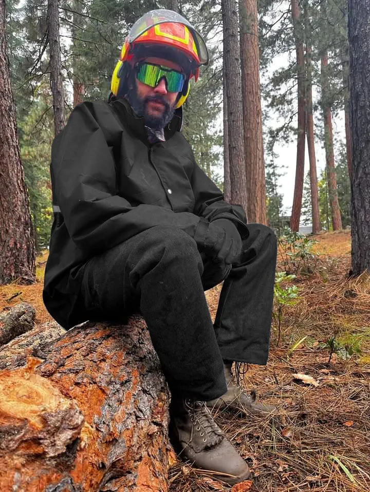 The Black Edition Unlined Waterproof Rain Jacket
