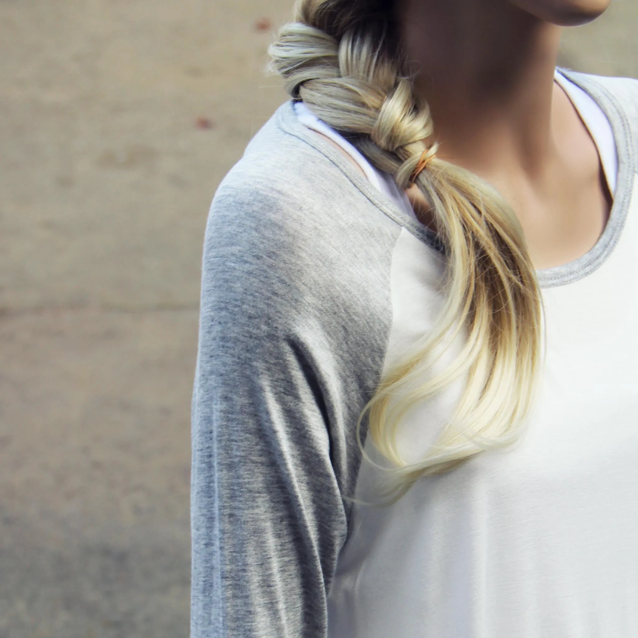 The Game Day Tee in Gray