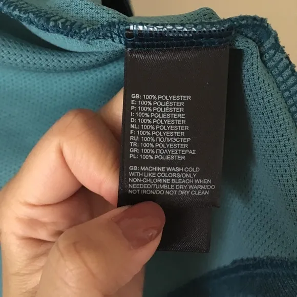 The North Face Green Zip Front Jacket