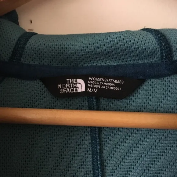 The North Face Green Zip Front Jacket